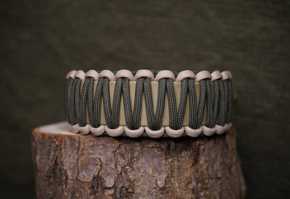 Modern Grün | Paracord & Biothane® Halsband